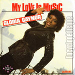 [Pochette de Gloria GAYNOR -  My love is music ]