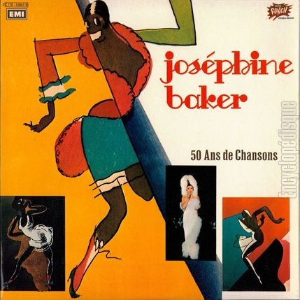 [Pochette de 50 ans de chansons 1925 / 1975 (Josphine BAKER)]