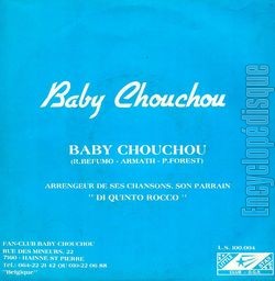 [Pochette de Baby Chouchou (BABY CHOUCHOU) - verso]